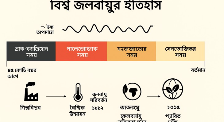 বিশ্ব জলবায়ু: অতীত থেকে বর্তমান এবং ভবিষ্যতের চ্যালেঞ্জ